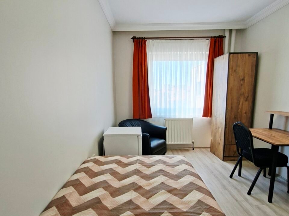 Tek kişilik oda - Yurtkurtuluş Erkek Öğrenci Yurdu Ankara Kurtuluş