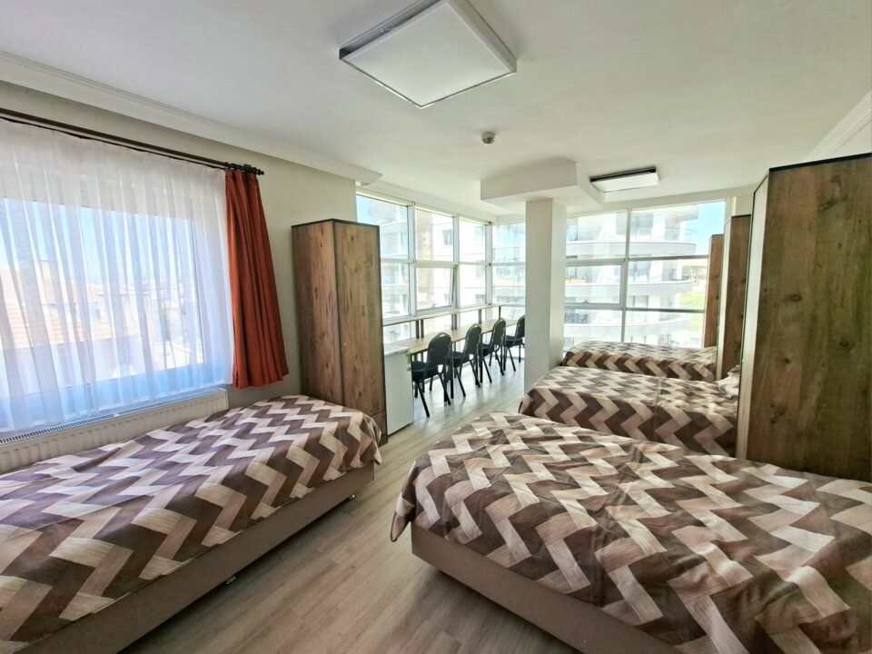 Dört kişilik oda - Yurtkurtuluş Erkek Öğrenci Yurdu Ankara Kurtuluş